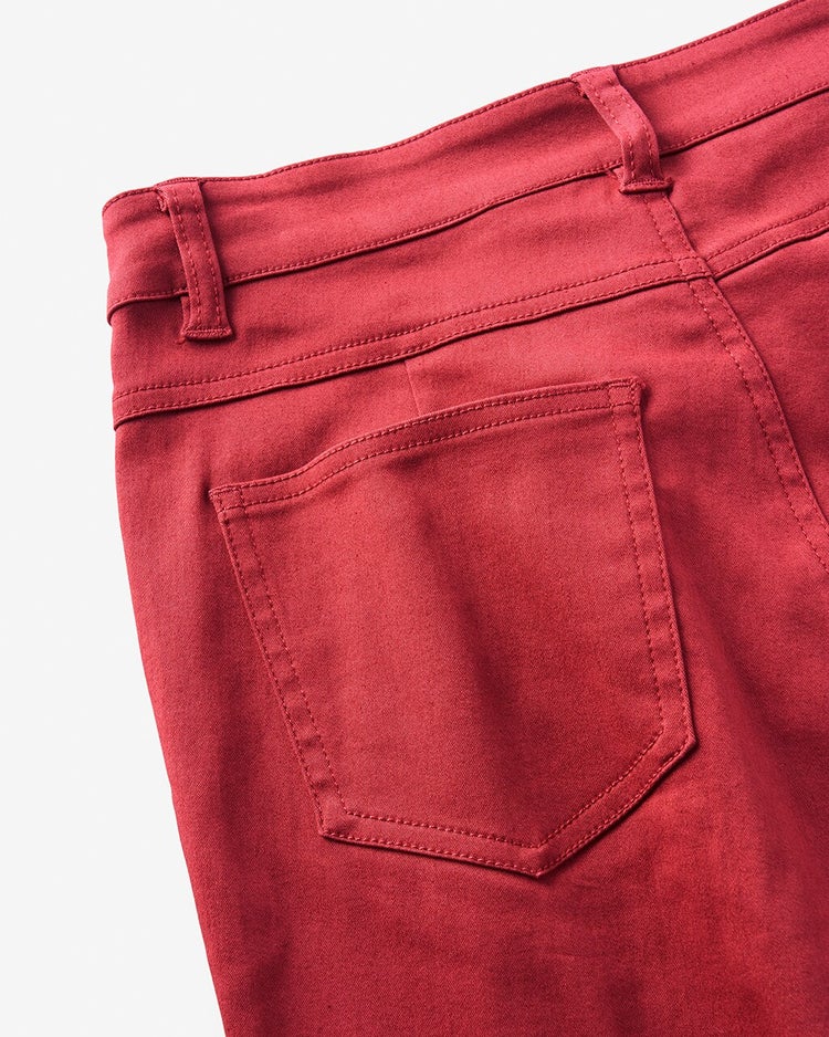 ミラクルストレッチ・5ポケットパンツ 詳細画像 ブリック 3