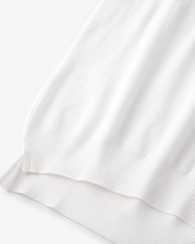 プレミアムコットン・ビューティポロ 詳細画像 オフホワイト 5