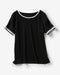 ニットトリミング・Tシャツ 詳細画像