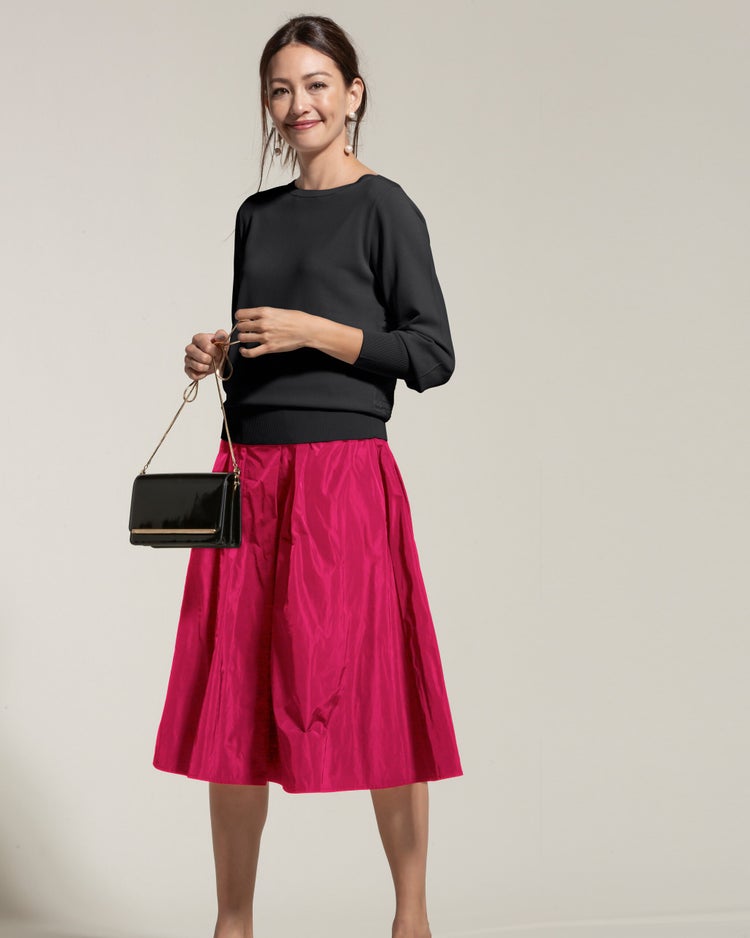 バックレース・ニットプルオーバー 詳細画像 ブラック 3