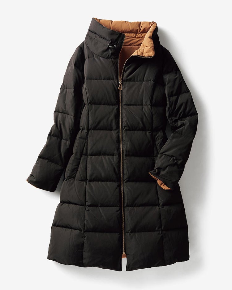 ジップアップダウン・リバーシブル/無地 詳細画像 ブラック&times;ブラウン 6