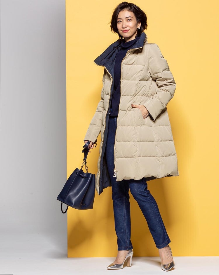 ジップアップダウン・リバーシブル/無地 詳細画像 トープｘネイビー 1