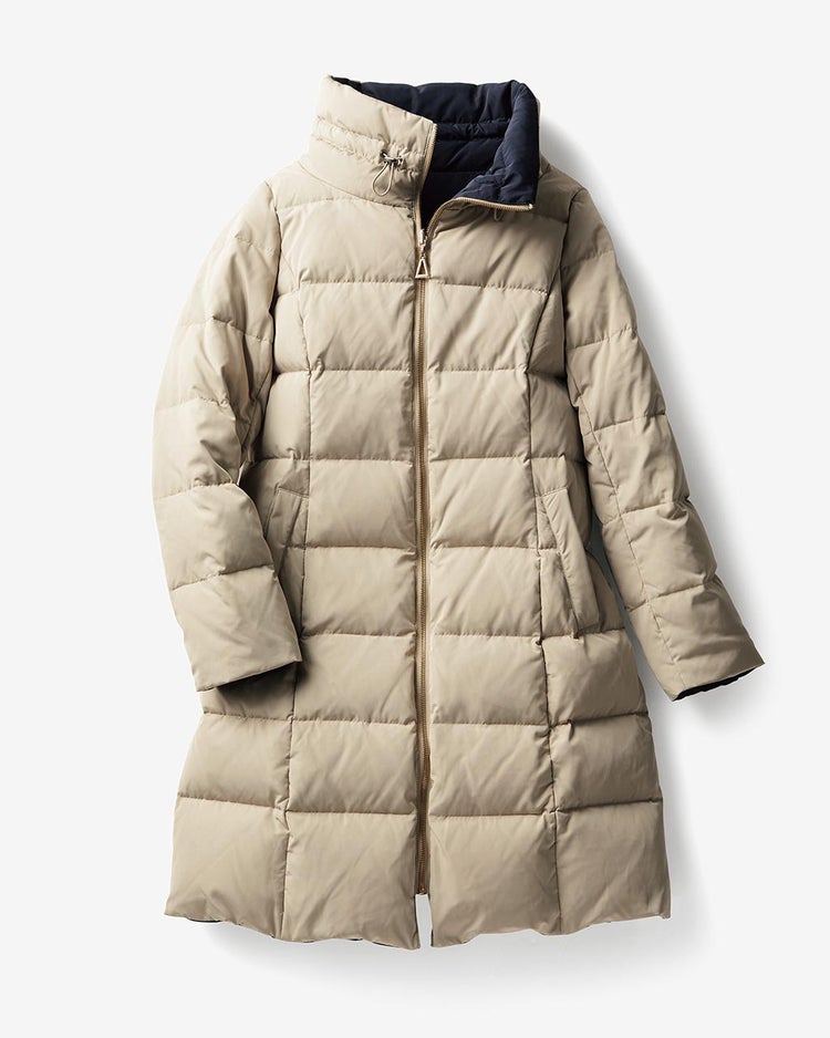 ジップアップダウン・リバーシブル/無地 詳細画像 トープｘネイビー 6