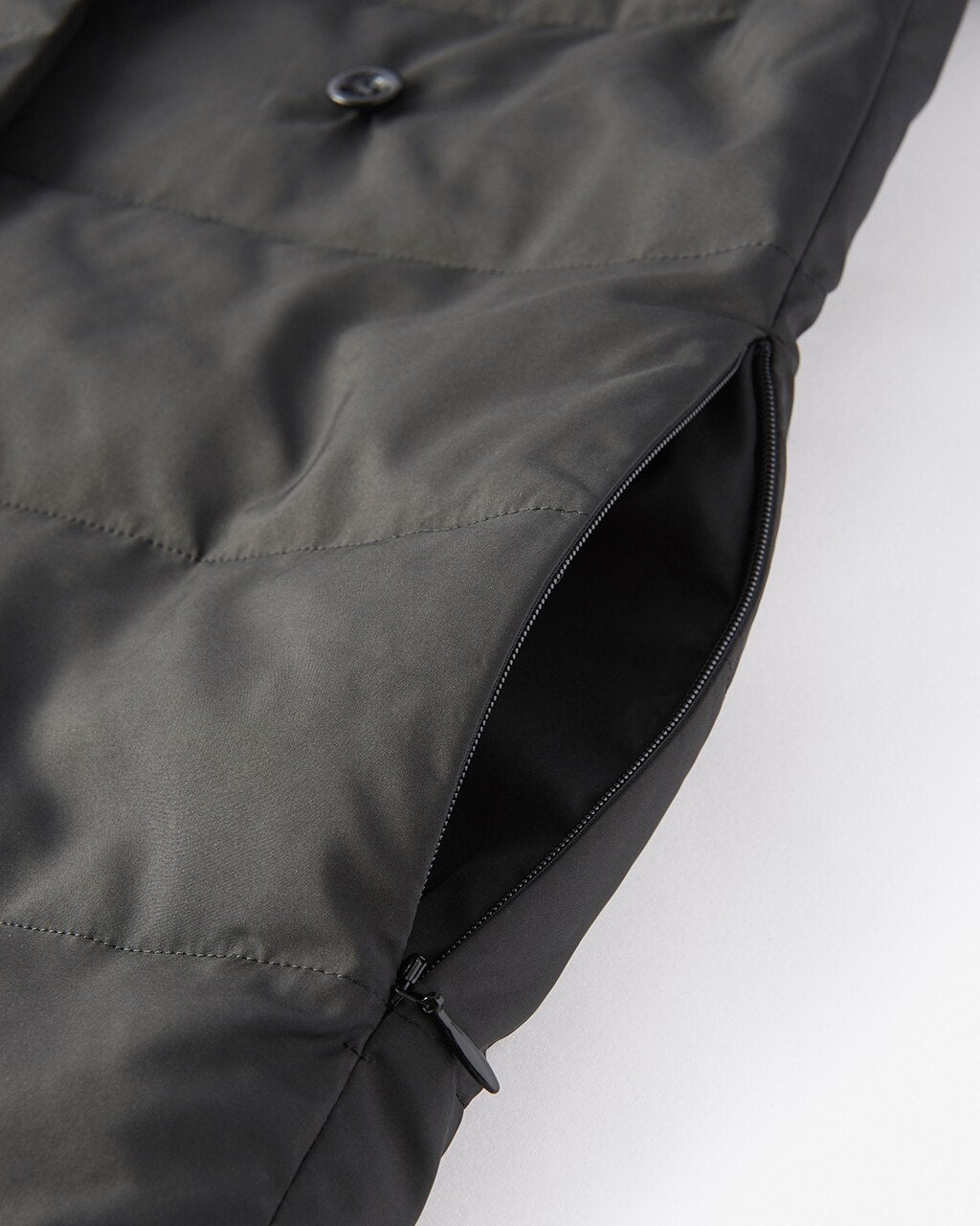 ウール＆キルティング・ドッキングコート/DoCLASSE