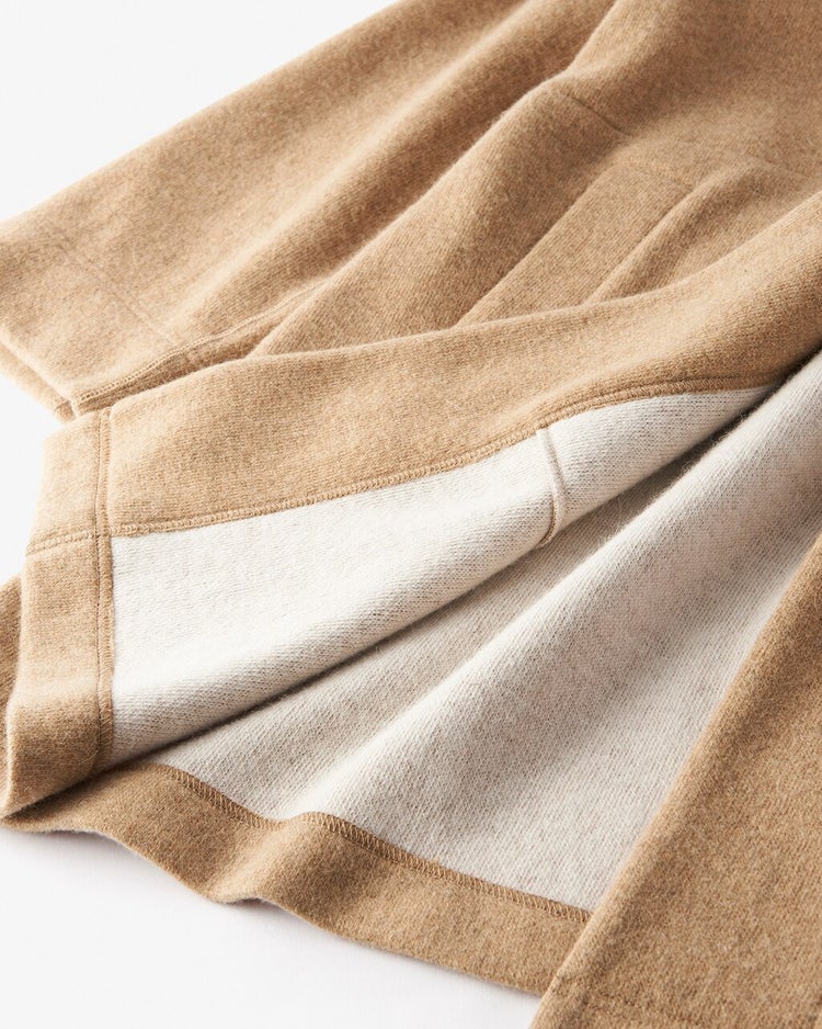 アンゴラニット・ダブルフェイスコート 詳細画像 ベージュ 3