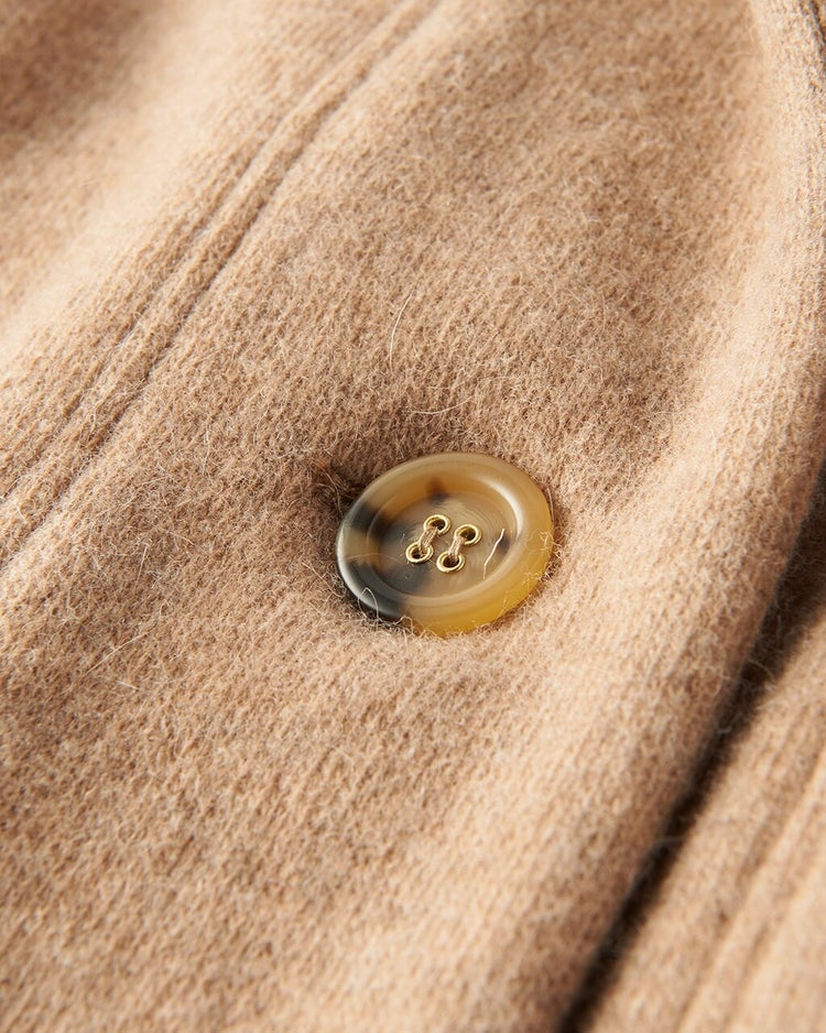 アンゴラニット・ダブルフェイスコート 詳細画像 ベージュ 4