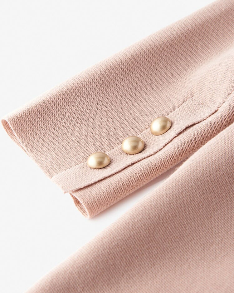 コットンミラノ・ジャケット/普通丈 詳細画像 ダスティーピンク 2