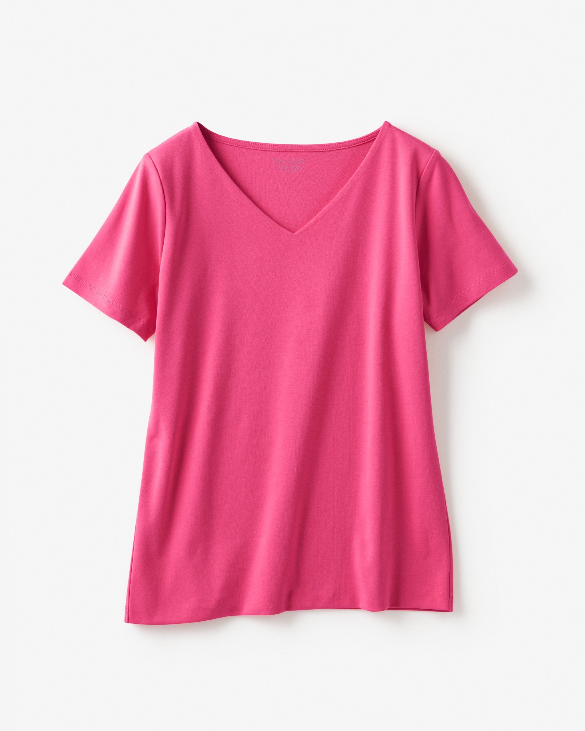 [CODEGRAPHY]24H Vネック マンツーマンTシャツ_PINK★在庫あり CODEGRAPHY]24H Vネック マンツーマンTシャツ_PINK☆在庫あり