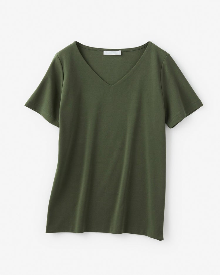 Vネック／半袖・ドゥクラッセTシャツ/40代50代からのレディース・メンズファッション通販 DoCLASSE(ドゥクラッセ)
