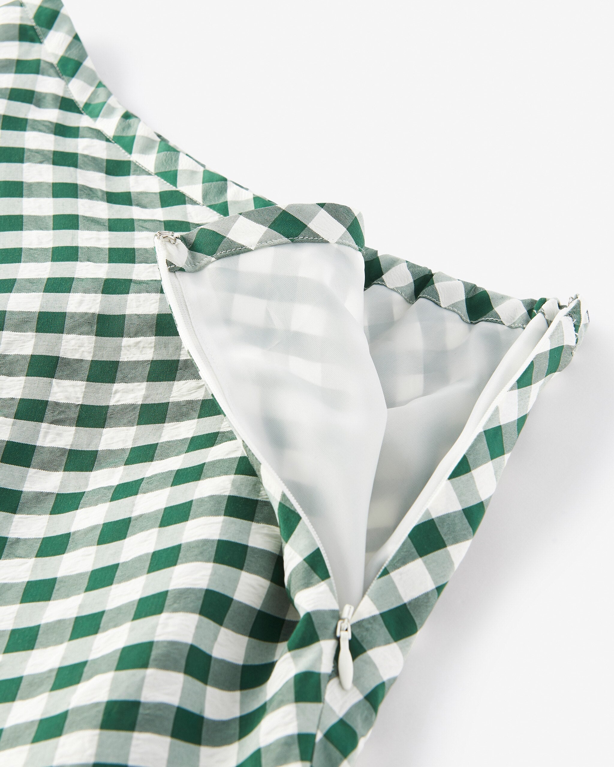 ギンガム柄・バイアススカート/40代50代からのレディース