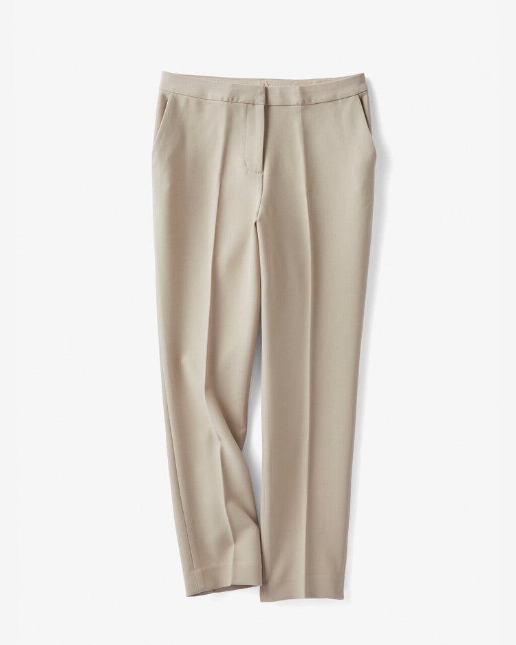 スポンジW・クロップドパンツ 詳細画像 ベージュ 1