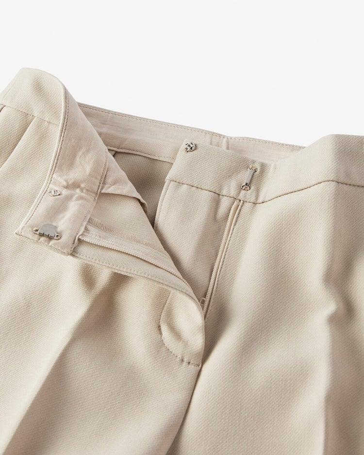 スポンジW・クロップドパンツ 詳細画像 ベージュ 2