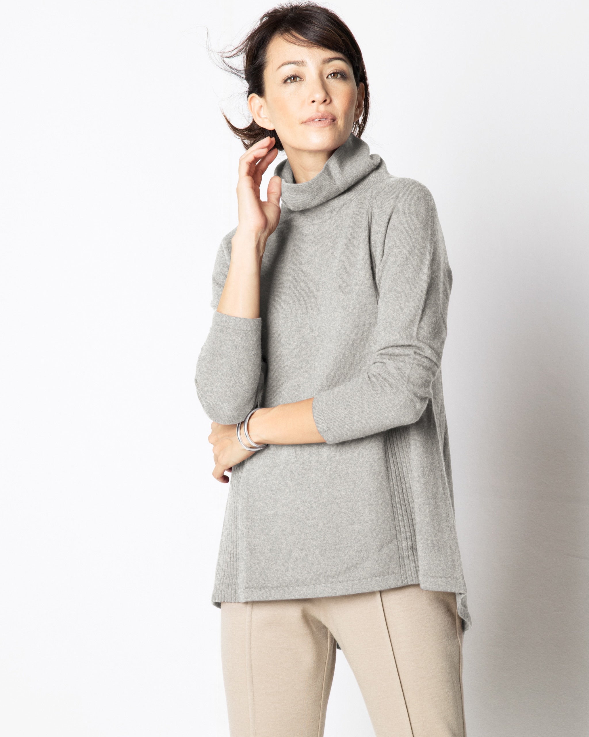 定価約4.2万✨】Deuxieme Classe カシミヤ混畦ロングタートル