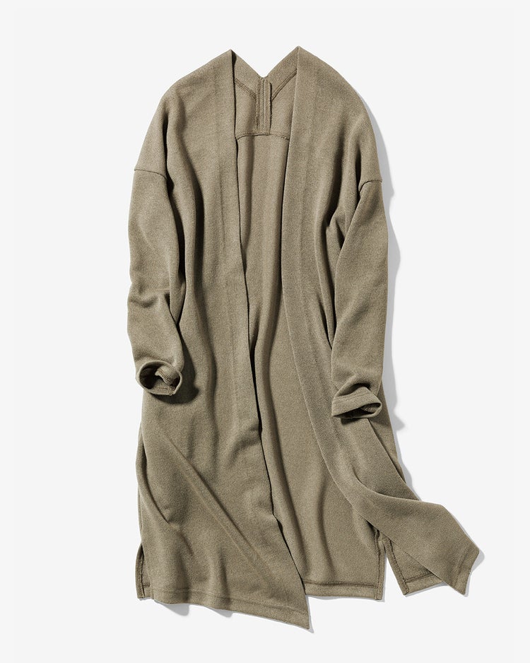 からみジャージー・ロングカーディガン 詳細画像 トープ 3