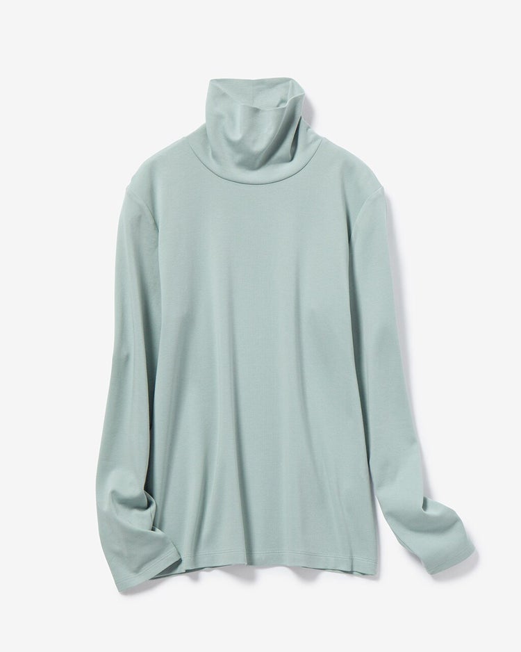 超長綿タートル/無地 詳細画像 ダスティーブルー 1