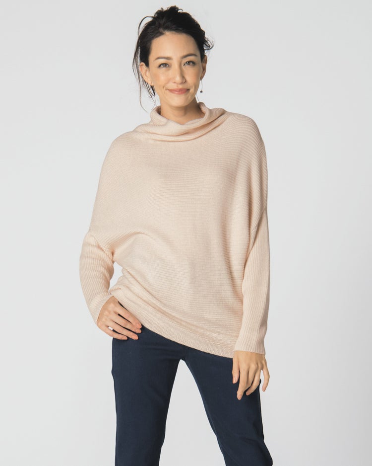 ゆるハイネック・ドルマンプルオーバー 詳細画像 ベイビーピンク 1