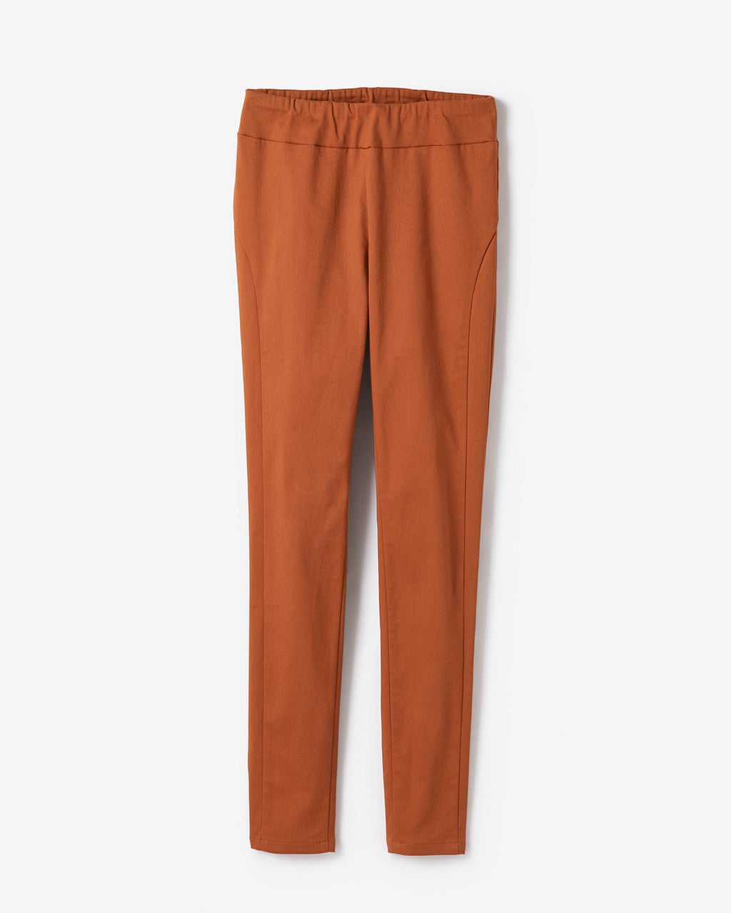 お色訂正　クレッシェントデュオ　オレンジと茶色のドット柄キュロットパンツ 72290] シニアファッション レディース 60代 70代 80代 ウエスト