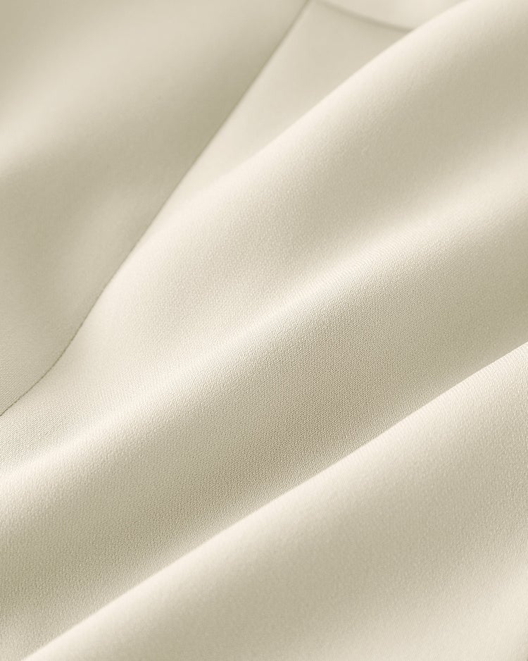 アセテートダブルクロス・スマートジャケット 詳細画像 エクルー 2