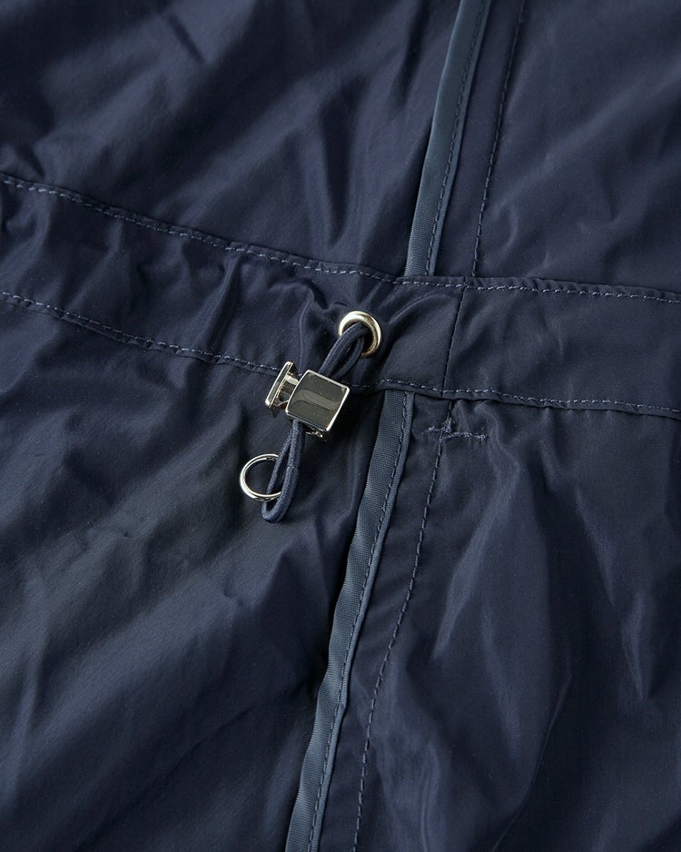 メモリータフタ・ペプラムギャザージャケット 詳細画像 ミッドナイトブルー 9