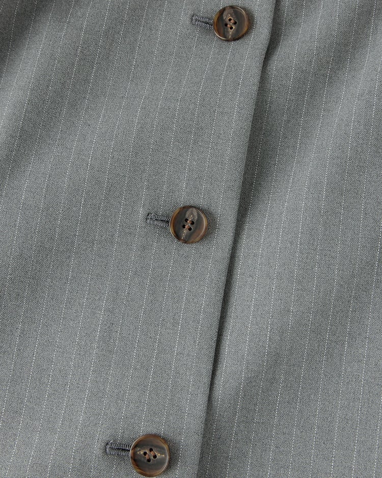 裏起毛ストレッチサキソニー・ジャンスカ 詳細画像 グレーストライプ 9