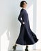 二重織カルゼ・つけ衿２WAYワンピース 詳細画像
