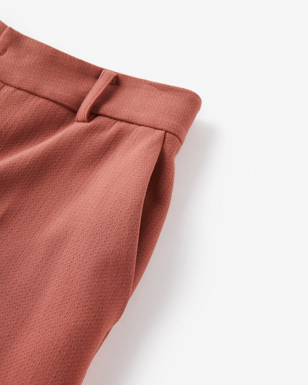 二重織カルゼ・ストレートフレアパンツ/DoCLASSE