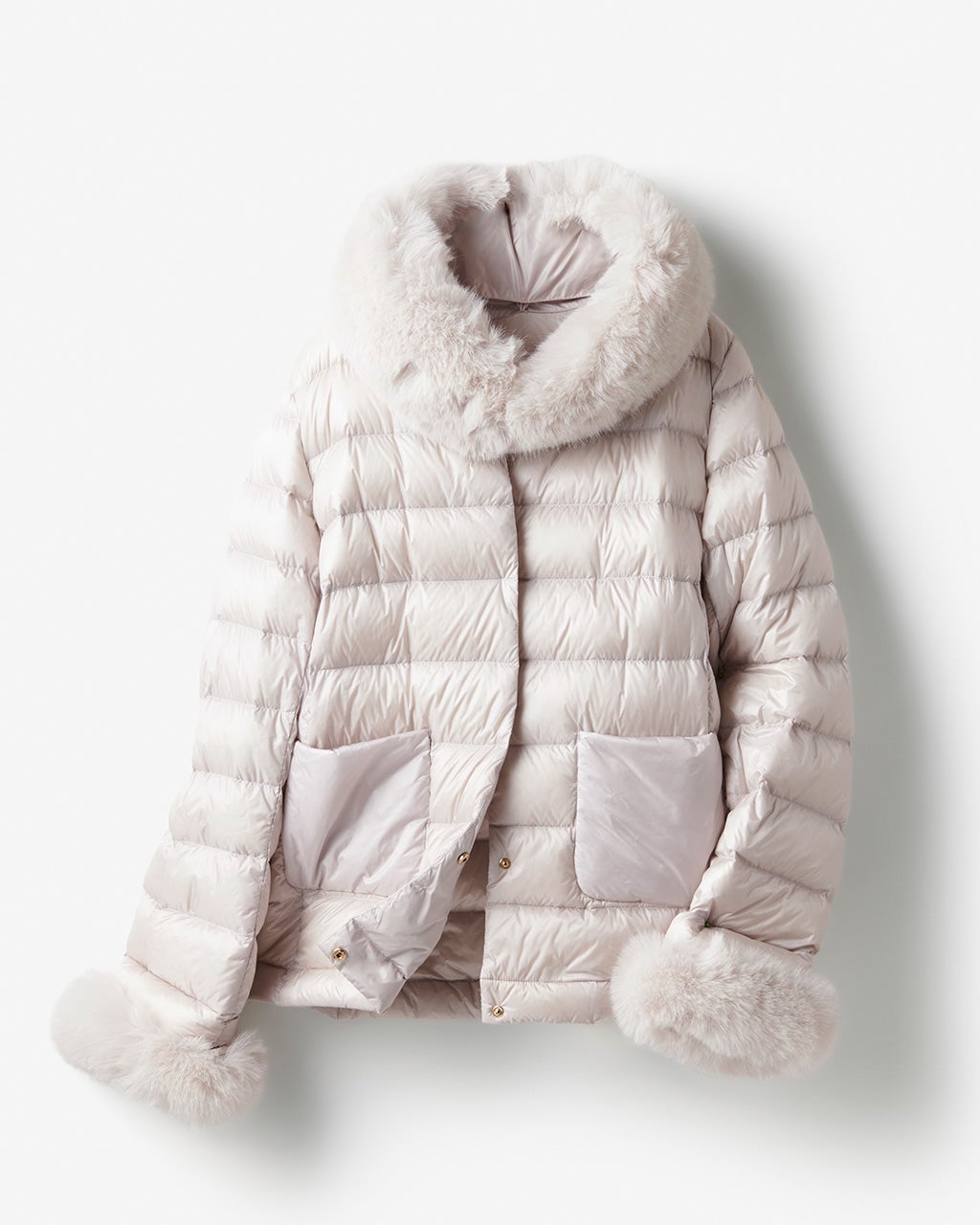 AIRダウン・エコファージャケット/40代50代からのレディース