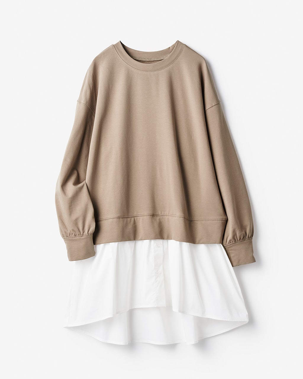 ヨウ様フォロー割商品変形ロングシャツ　ドッキングシャツドローストリング ヨウ様フォロー割商品変形ロングシャツ ドッキングシャツドロー