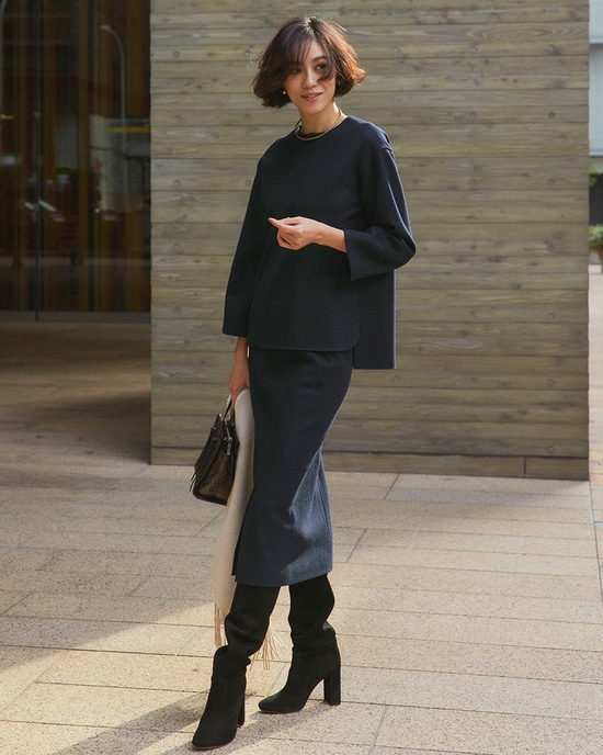 ウールジャージー・セットアップ