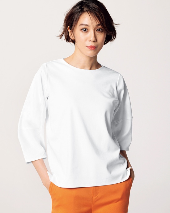 構築フォルム袖・ドゥクラッセTシャツ
