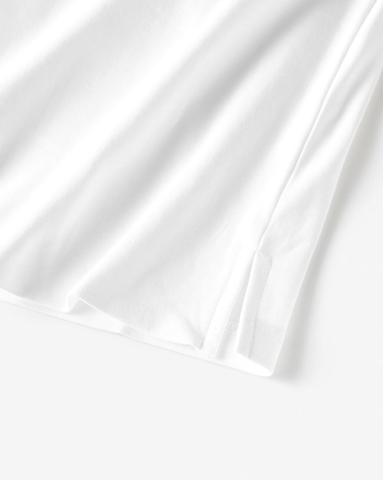 構築フォルム袖・ドゥクラッセTシャツ 詳細画像 ホワイト 3