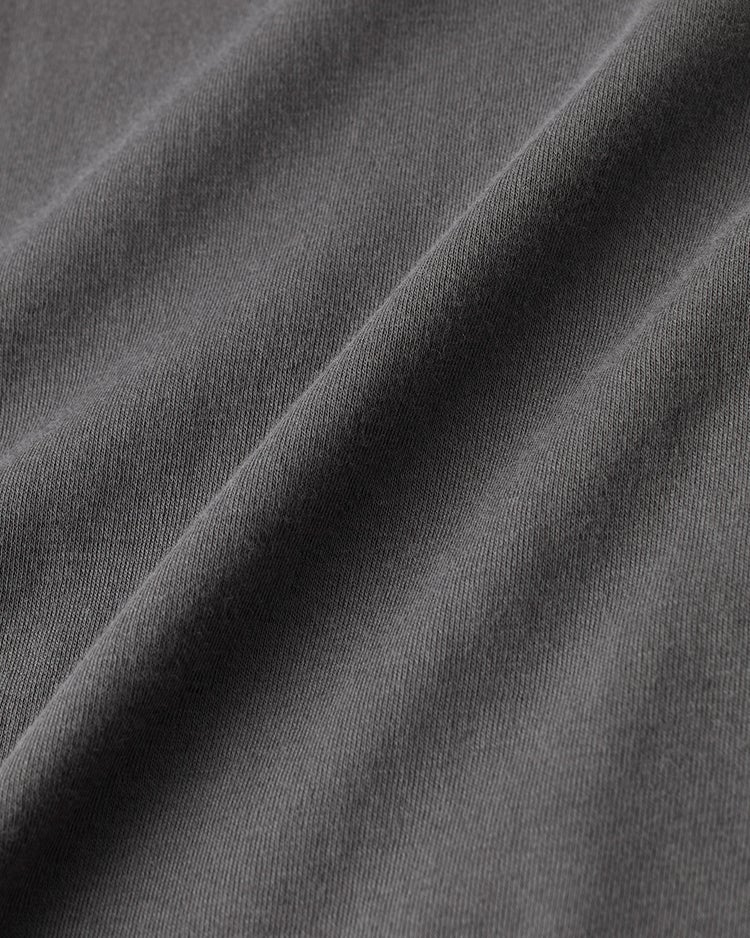 コットンガーゼ・ハイネック／衿高6cm 詳細画像 チャコール 2