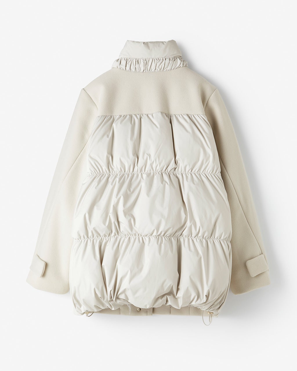 フェミニンギャザー・異素材コンビダウン/DoCLASSE