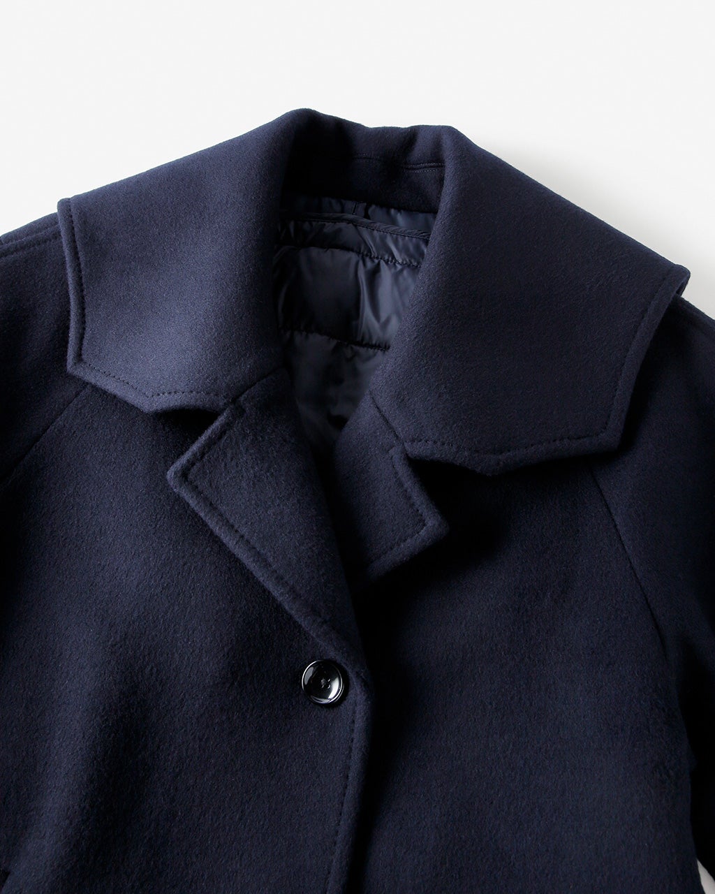 レイヤードウール・オーバーサイズコート/DoCLASSE