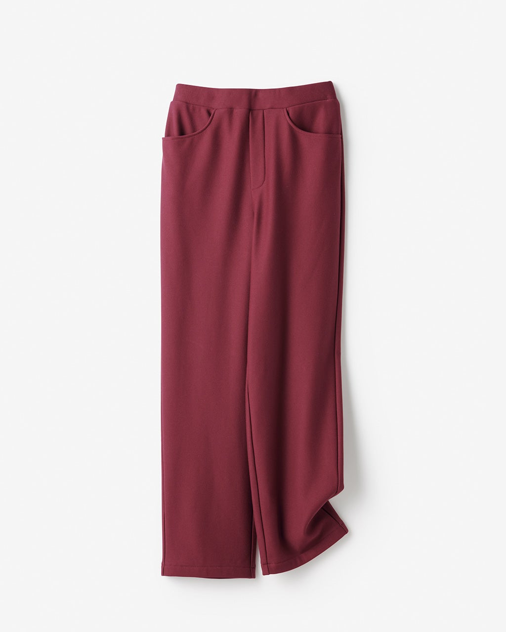 楽暖ベロアストレッチ・ストレート／63㎝/40代50代からのレディース