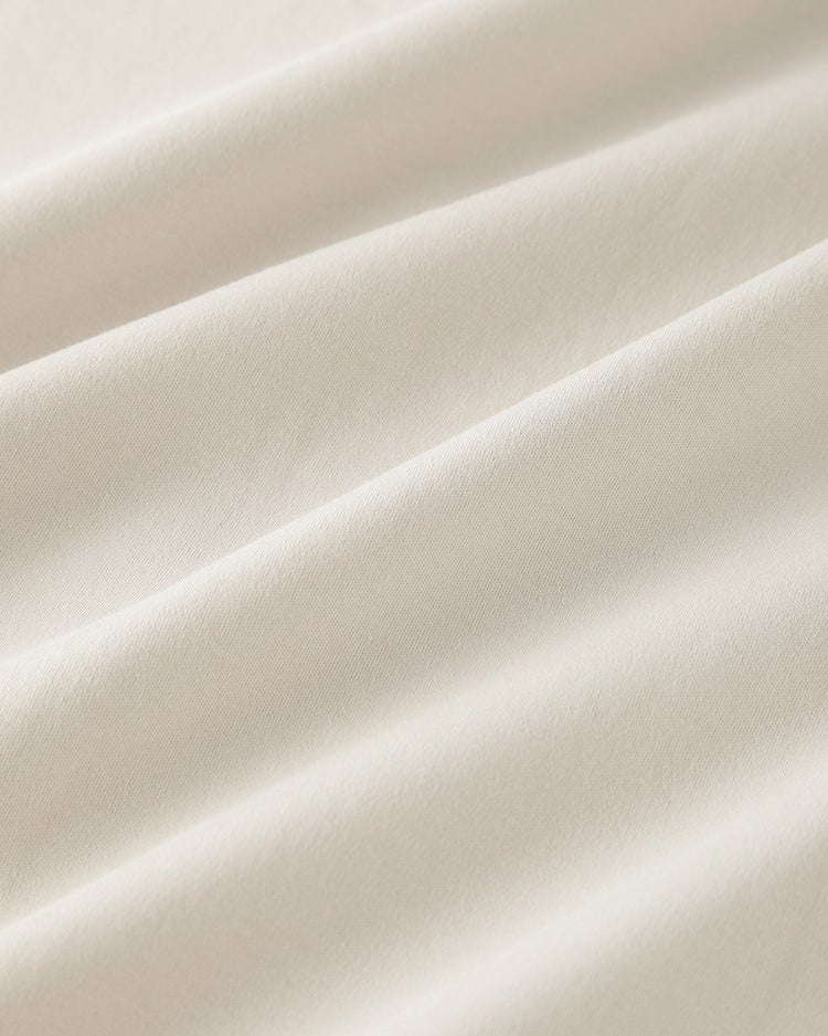 メタルキーネック／8分袖・ドゥクラッセTシャツ 詳細画像 ライトグレー 5
