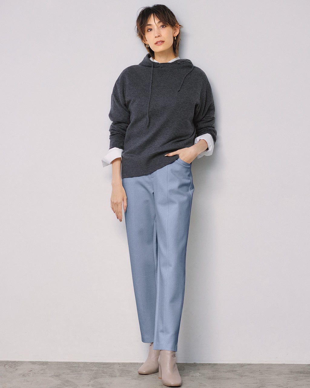 プレミアサーモ・テーパードパンツ/DoCLASSE