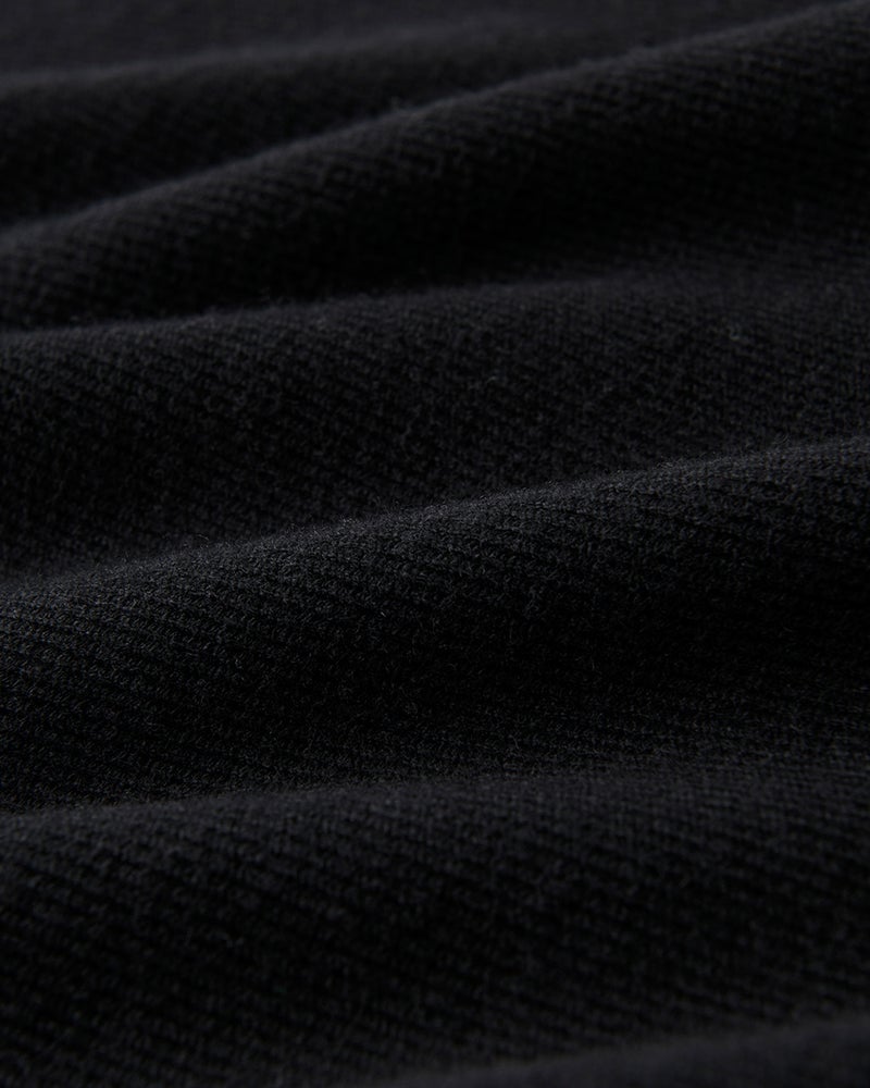 総針編み・アイレットセーター 詳細画像 ブラック 3