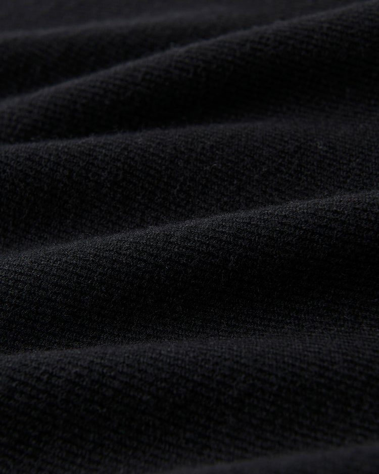 総針編み・アイレットセーター 詳細画像 ブラック 3