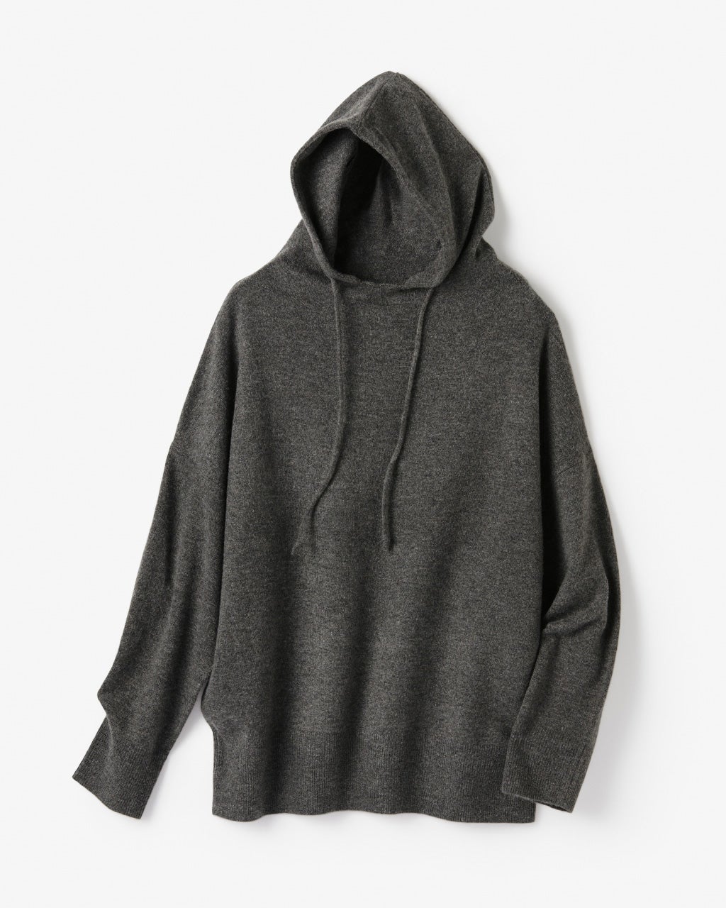 シルケットウール混・フーディプルオーバー/40代50代からのレディース シルケットウール混・フーディプルオーバー/40代50代からのレディース