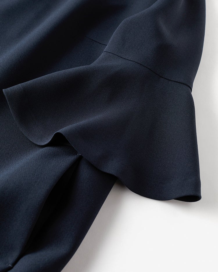 ダブルクロス・ベルスリーブワンピース 詳細画像 ネイビー 4