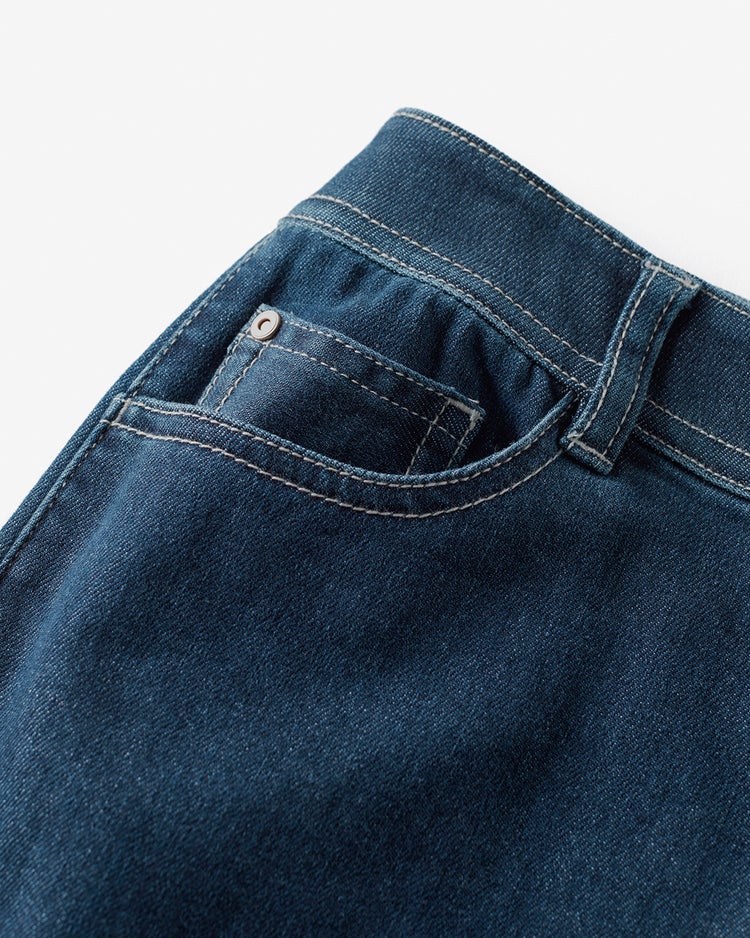 エアーストレッチデニム・セミワイド 詳細画像 インディゴ 4