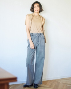 エアーストレッチデニム・セミワイド