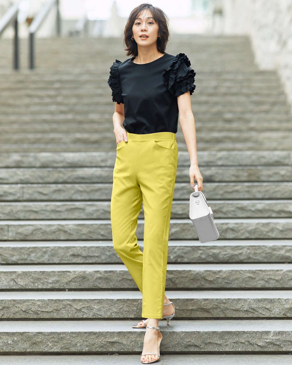 ドライタッチ・サブリナ64cm/40代50代からのレディースファッション ドライタッチ・サブリナ64cm/40代50代からのレディースファッション