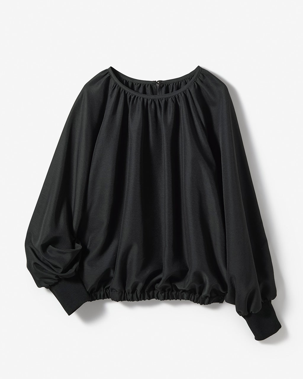 DEUXIEME CLASSE - 新品タグ付き　完売　lohen  ブラウス（ブラック） ポルカドット・ジョーゼットブラウス/40代50代からのレディース