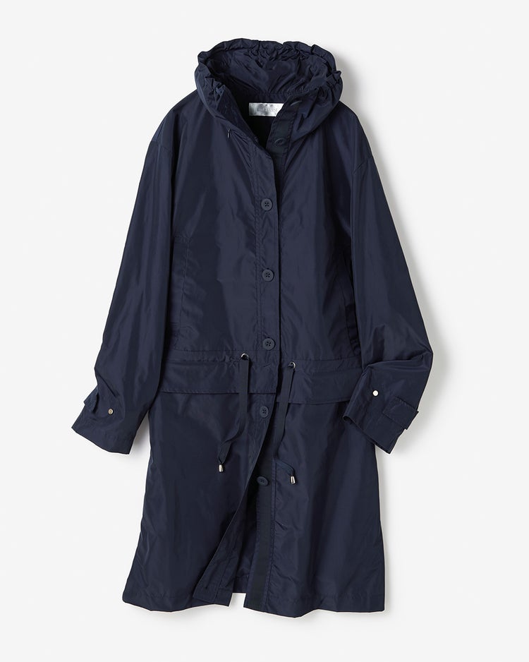 シャンブレータフタ・２WAYコート 詳細画像 ミッドナイトブルー 5