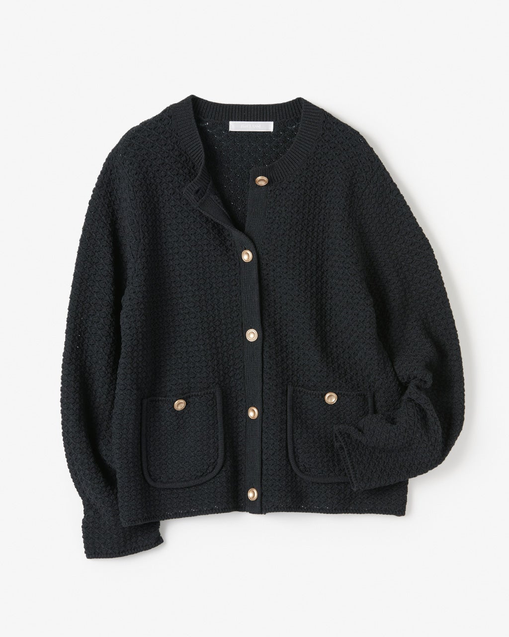 DoCLASSE ドゥクラッセ 紺ブレ ニット ジャケット ネイビー L