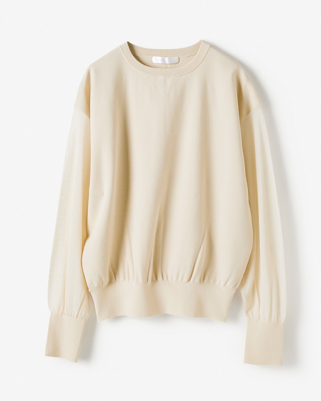 シアースリーブ・総針編みニット/DoCLASSE