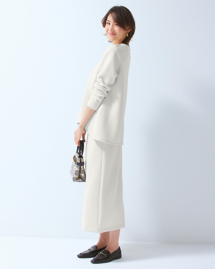 接結スムース・フレアプルオーバー 詳細画像 ライトグレー 2