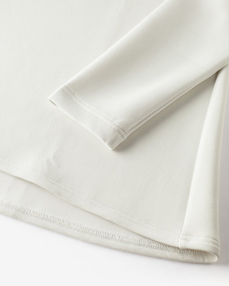 接結スムース・フレアプルオーバー 詳細画像 ライトグレー 4